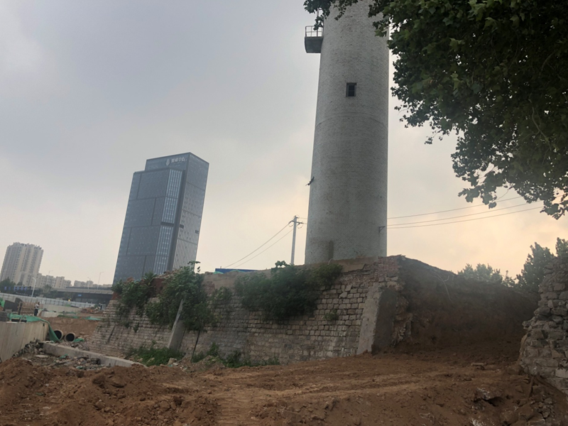 濟南市歷下區解放東路特色街區全福河水塔平移工程